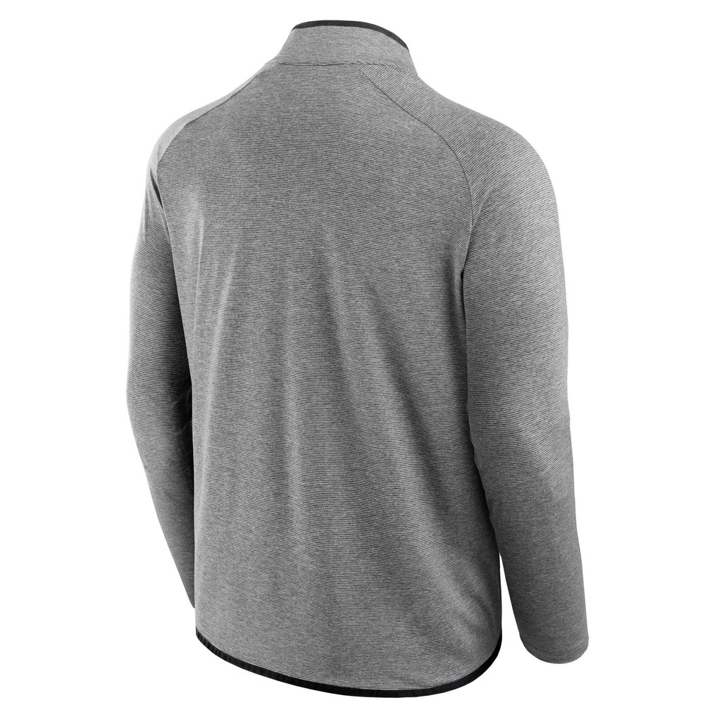 Cincinnati Bengals Fanatics Unisex Front Office Performance Primary Quarter-Zip Jacket - Charcoal
