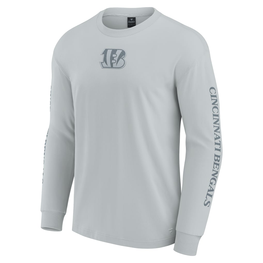 Cincinnati Bengals Fanatics Unisex Elements Strive Long Sleeve T-Shirt - Gray