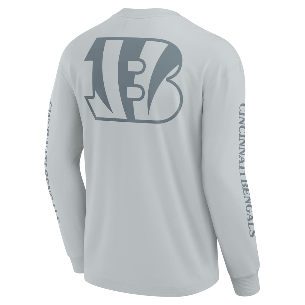 Cincinnati Bengals Fanatics Unisex Elements Strive Long Sleeve T-Shirt - Gray