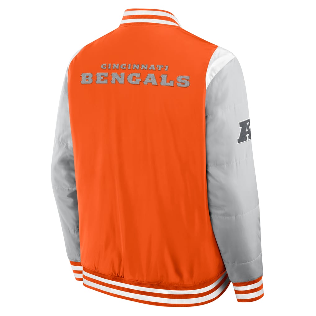  Cincinnati Bengals Fanatics Unisex Elements Elite Full-Snap Jacket - Orange