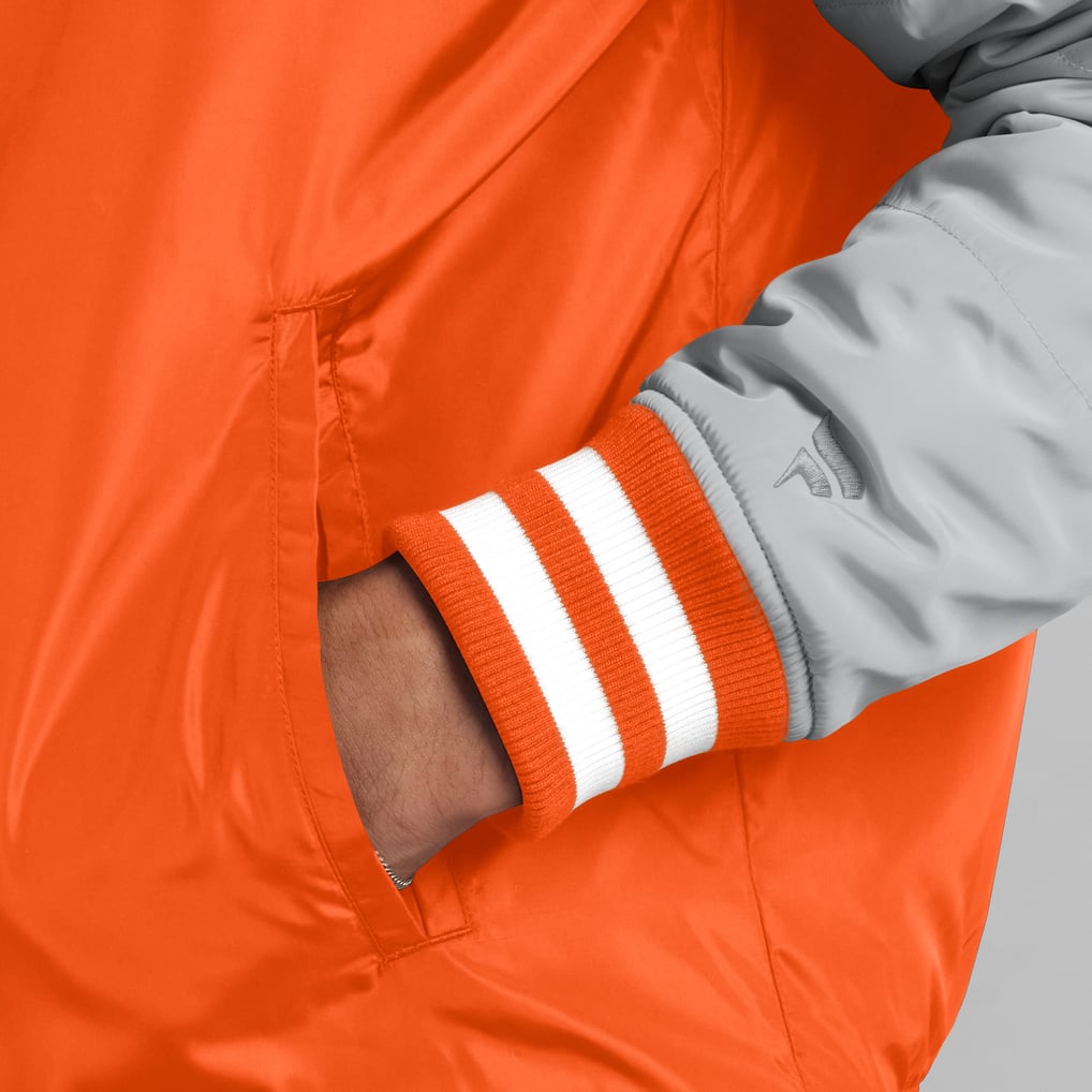  Cincinnati Bengals Fanatics Unisex Elements Elite Full-Snap Jacket - Orange