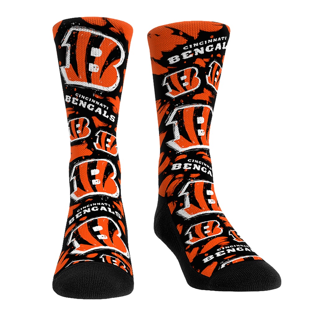  Cincinnati Bengals Rock Em Socks Unisex Fan Favorite Three-Pack Crew Sock Set