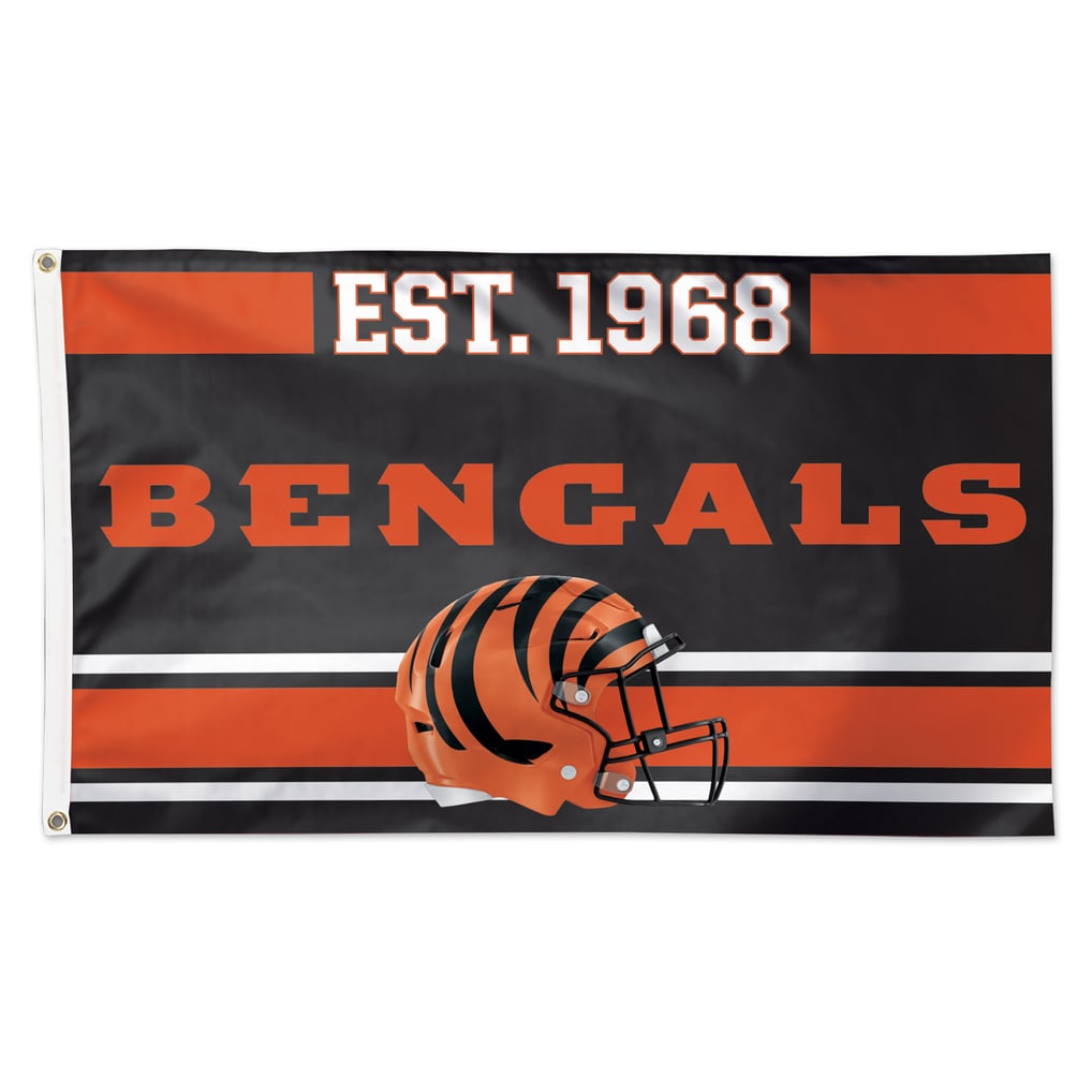 Cincinnati Bengals WinCraft 3' x 5' Established 1-Sided Deluxe Flag