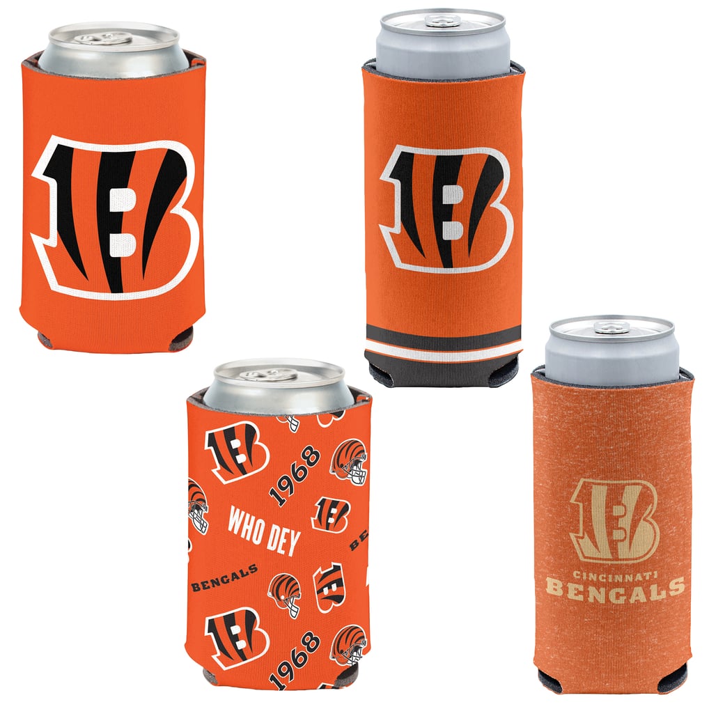 Cincinnati Bengals WinCraft 4-Pack 12oz. Can & Slim Can Cooler Set