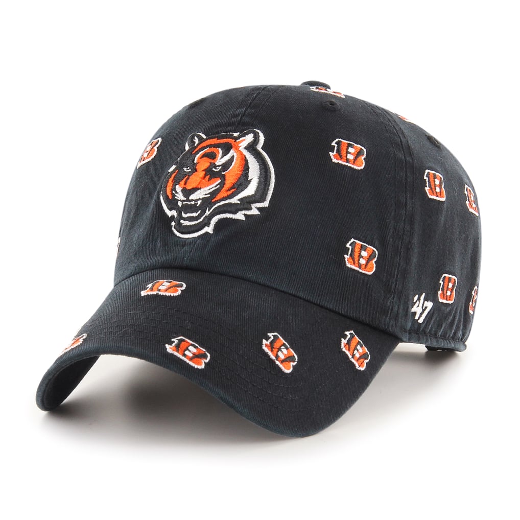 Cincinnati Bengals '47 Women's Confetti Clean Up Adjustable Hat - Black