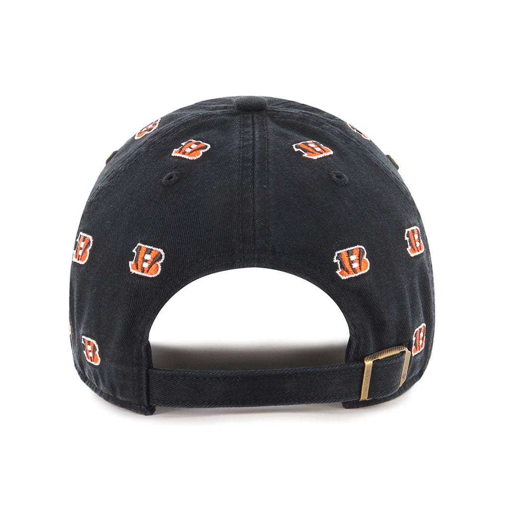 Cincinnati Bengals '47 Women's Confetti Clean Up Adjustable Hat - Black