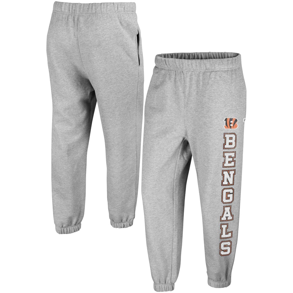 Cincinnati Bengals '47 Women's Double Pro Harper Jogger Sweatpants - Gray