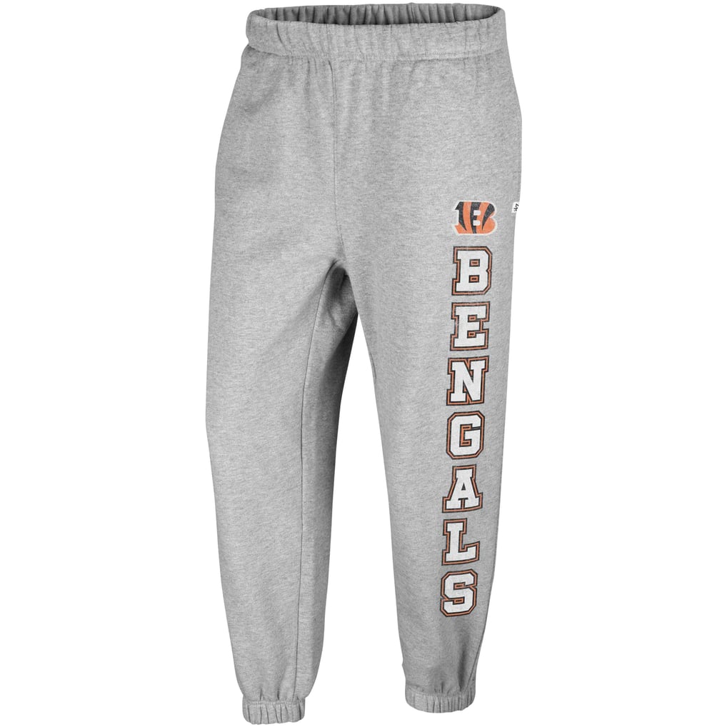 Cincinnati Bengals '47 Women's Double Pro Harper Jogger Sweatpants - Gray