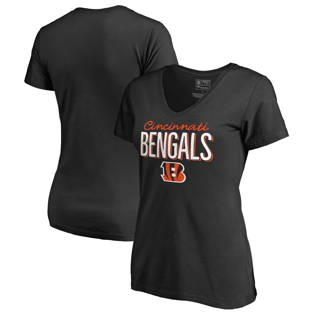 Cincinnati Bengals Women's Nostalgia T-Shirt - Black
