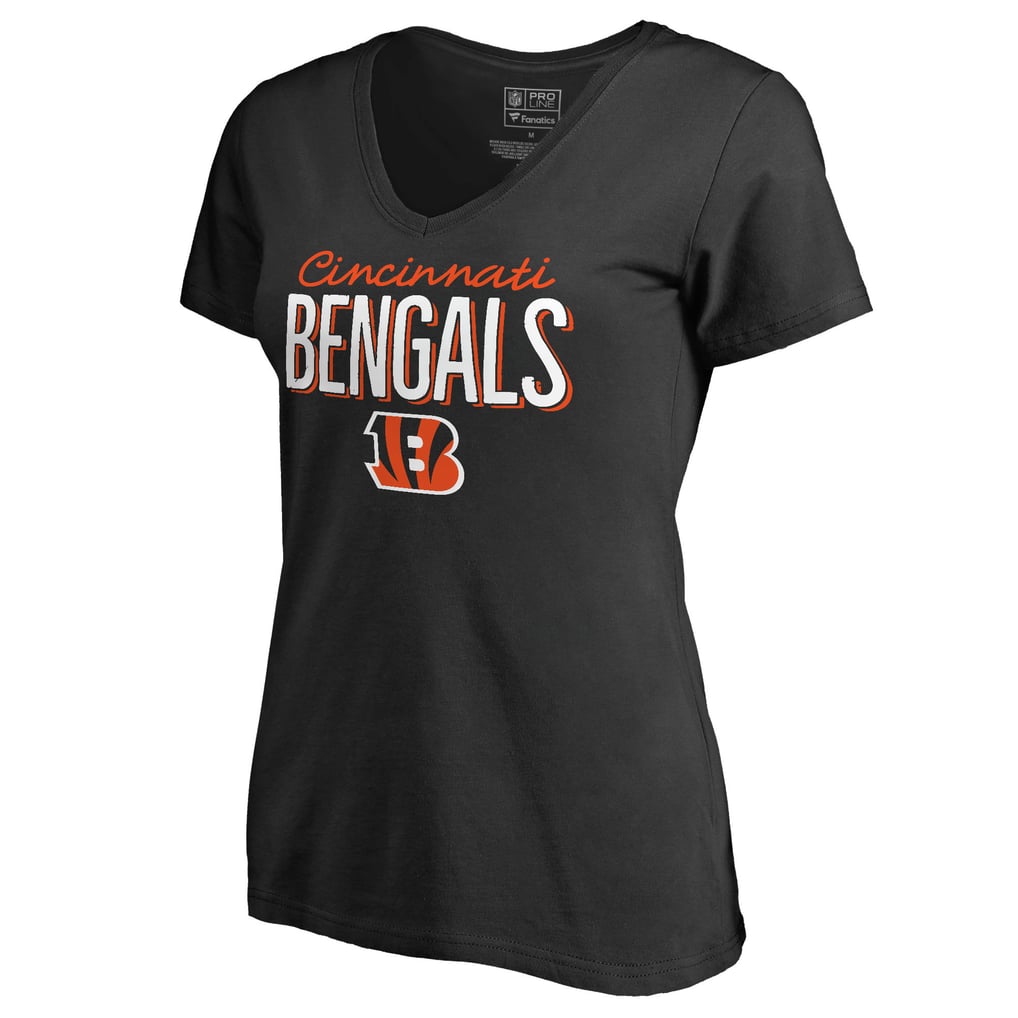 Cincinnati Bengals Women's Nostalgia T-Shirt - Black