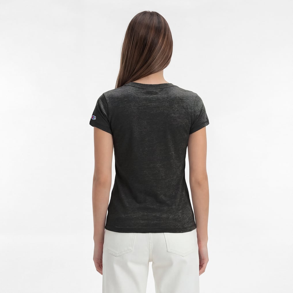 Cincinnati Bengals Champion Women's Triumph Tri-Blend V-Neck T-Shirt - Black