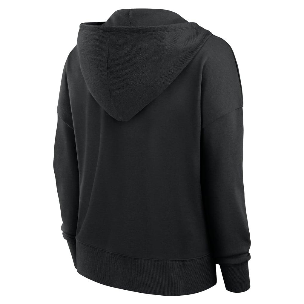 Cincinnati Bengals Fanatics Women's Blitz Left Lace-Up Pullover Hoodie - Black