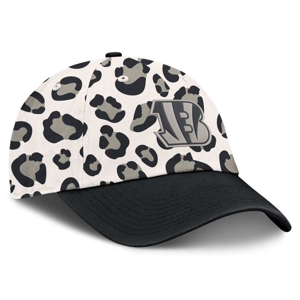 Cincinnati Bengals Fanatics Women's Echo Adjustable Hat - Cream/Gray