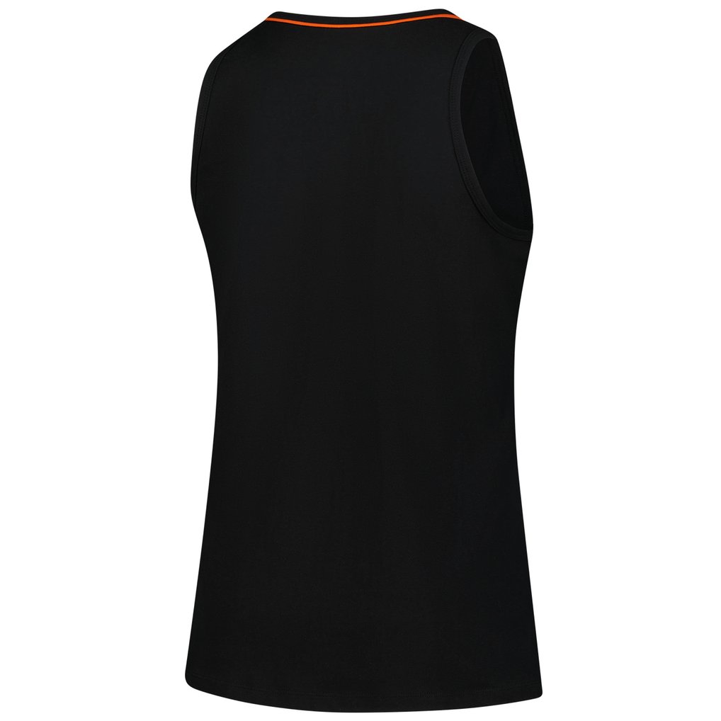 Cincinnati Bengals Logo Athletic Women's Plus Size Stellar Win V-Neck Tank Top - Black