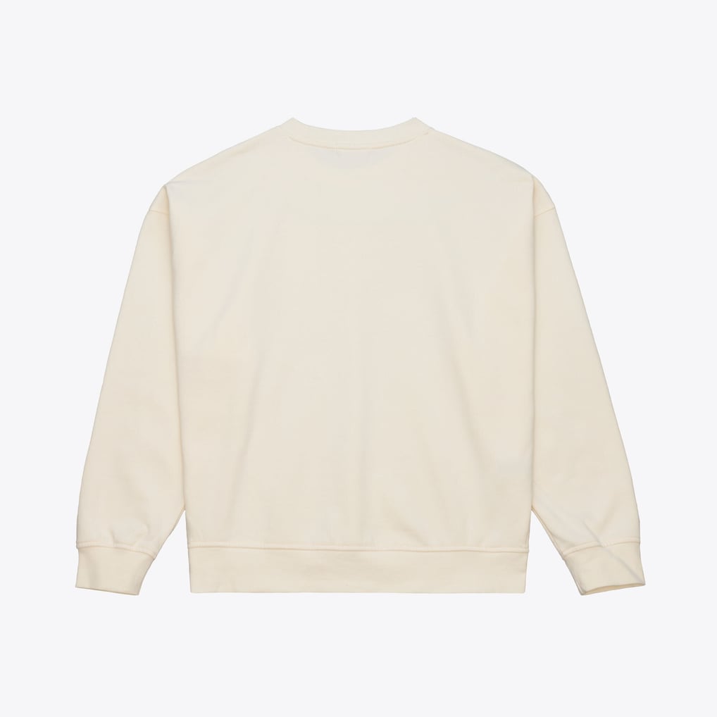  Cincinnati Bengals Mitchell & Ness Women's Tonal Arch Sweatshirt - Cream