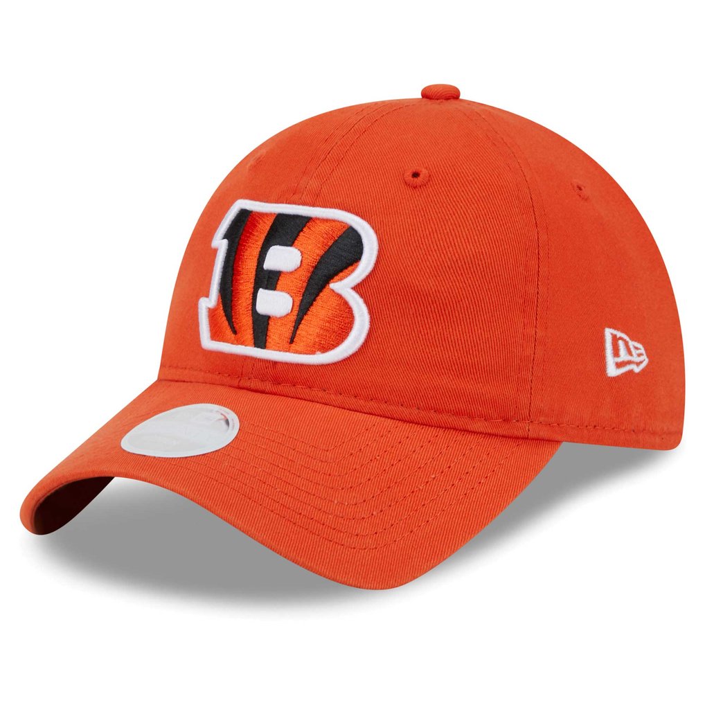  Cincinnati Bengals New Era Women's  Main Core Classic 2.0 9TWENTY Adjustable Hat - Orange