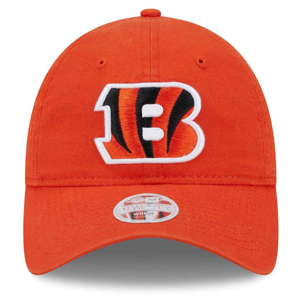  Cincinnati Bengals New Era Women's  Main Core Classic 2.0 9TWENTY Adjustable Hat - Orange