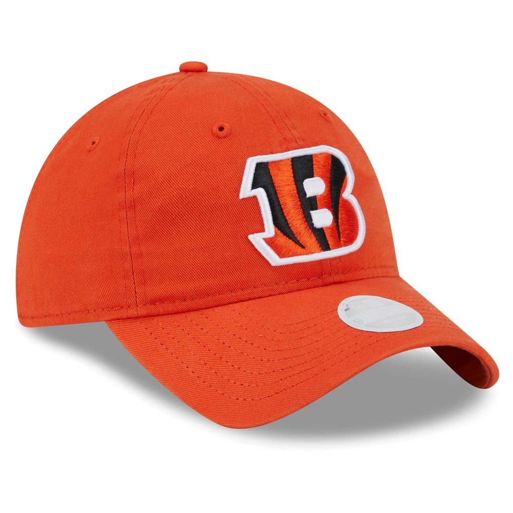  Cincinnati Bengals New Era Women's  Main Core Classic 2.0 9TWENTY Adjustable Hat - Orange