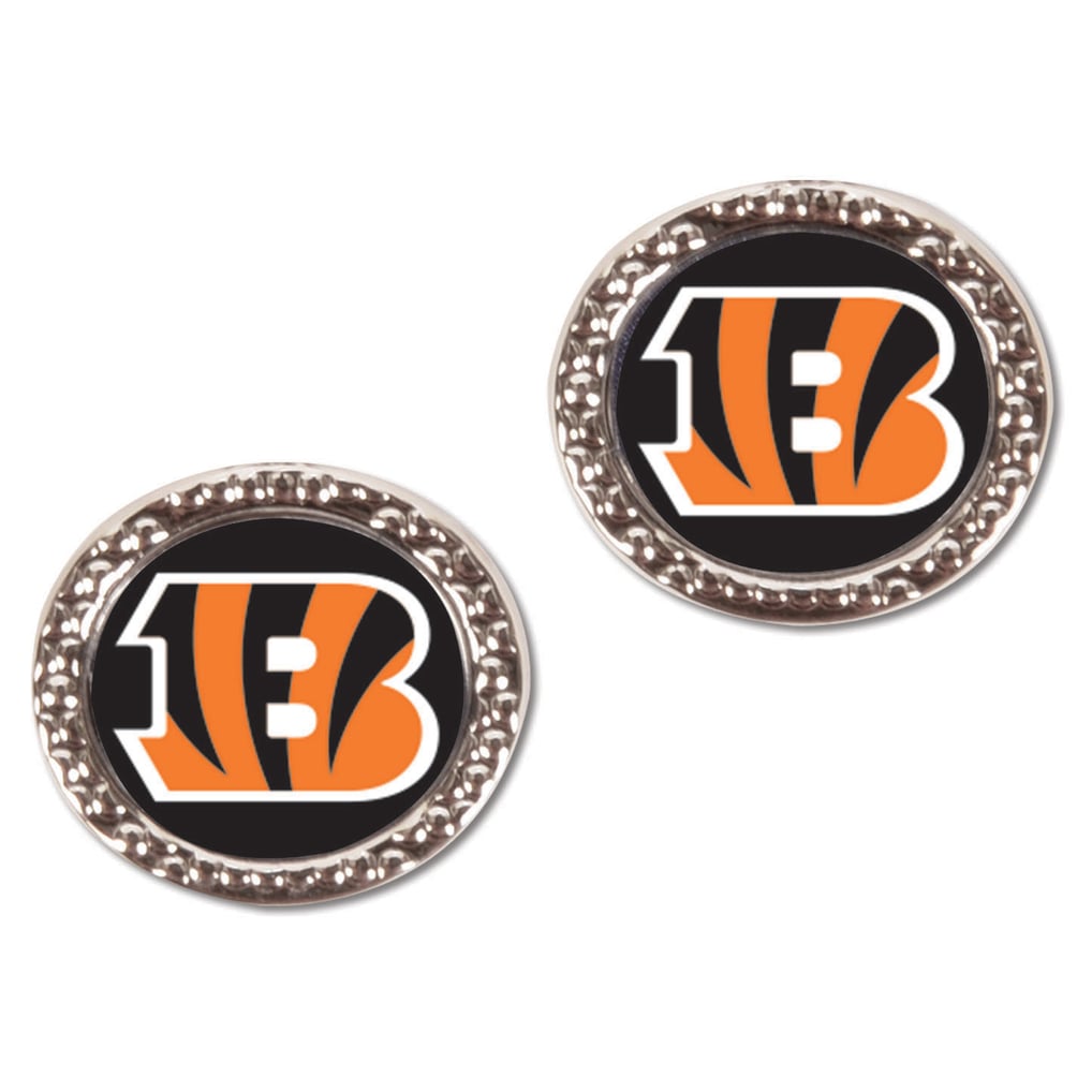Cincinnati Bengals WinCraft Women's Round Post Earrings