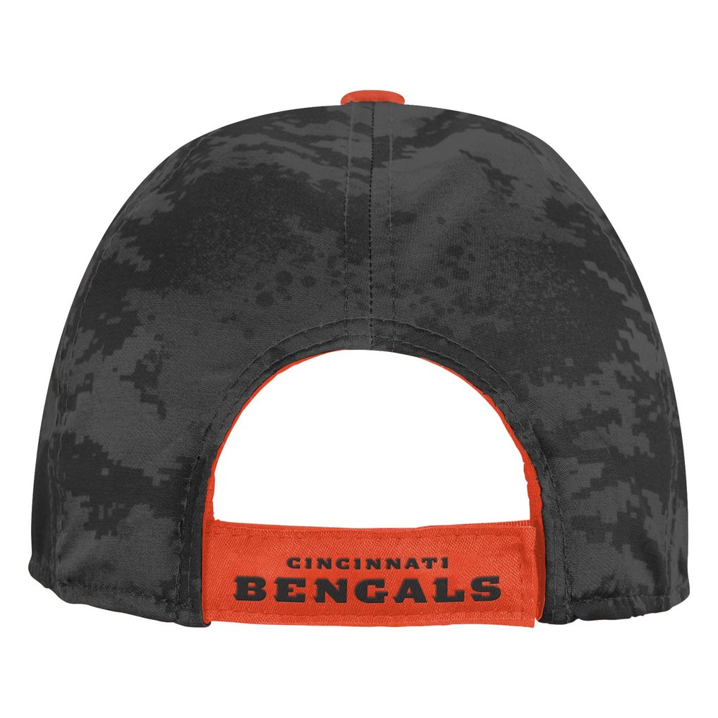 Cincinnati Bengals Youth Combine Two-Tone Adjustable Hat - Orange/Black