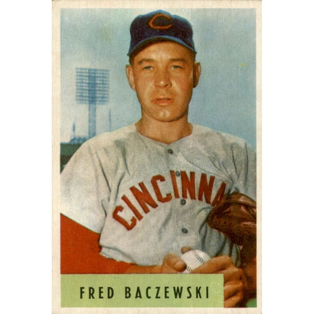 1954 Bowman #60 Fred Baczewski RC