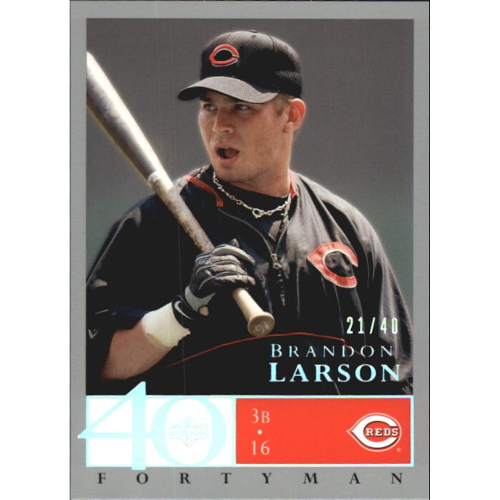 2003 Upper Deck 40-Man Rainbow #730 Brandon Larson