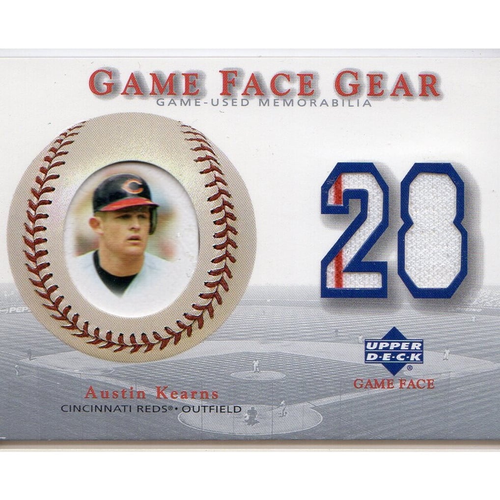 2003 Upper Deck Game Face Gear #AK Austin Kearns
