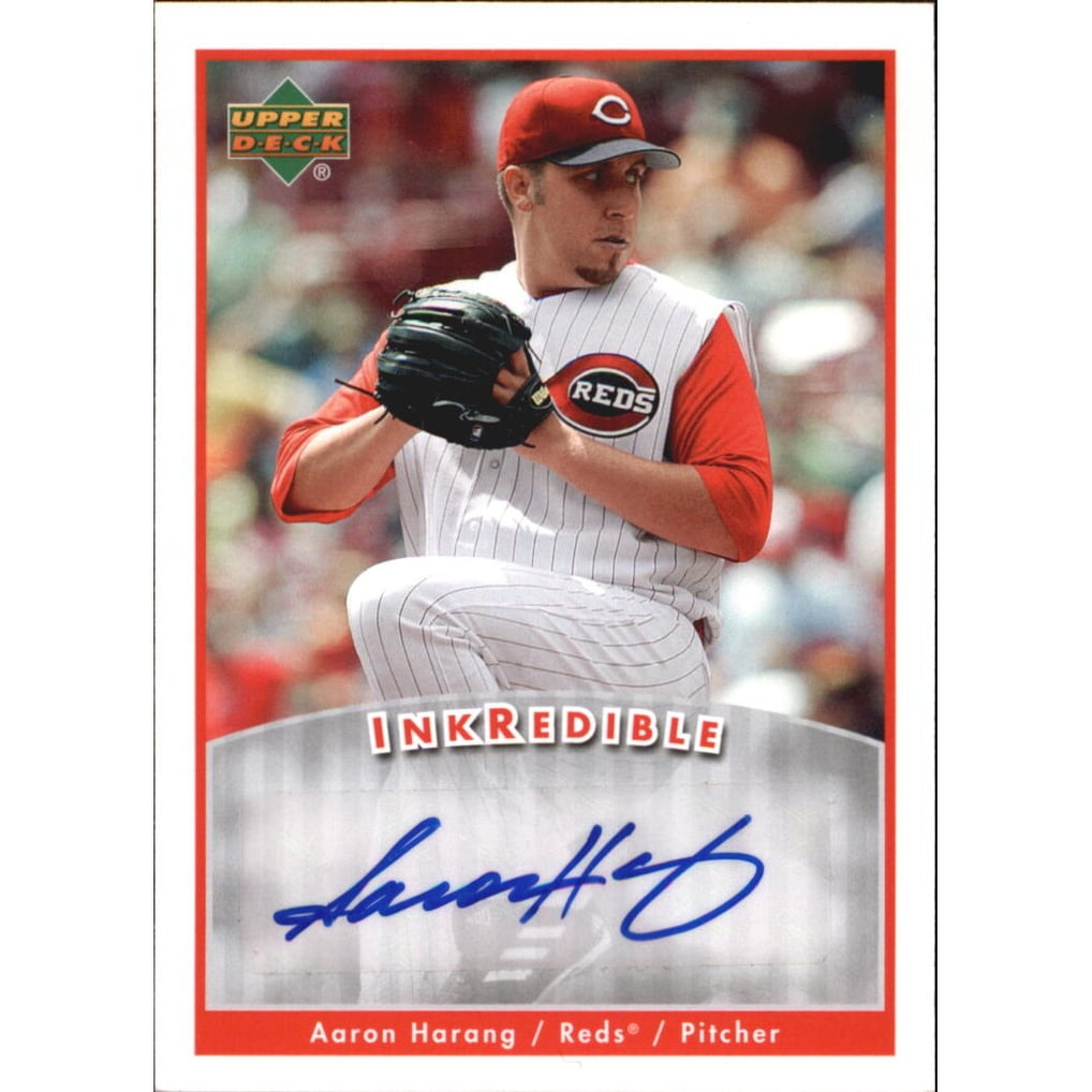2006 Upper Deck INKredible #AH Aaron Harang UPD