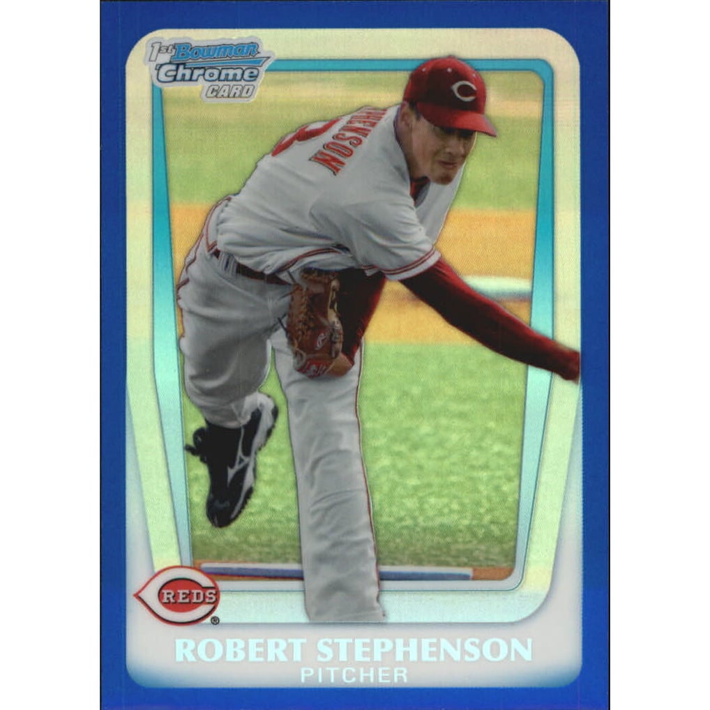 2011 Bowman Chrome Draft Prospects Blue Refractors #BDPP83 Robert Stephenson