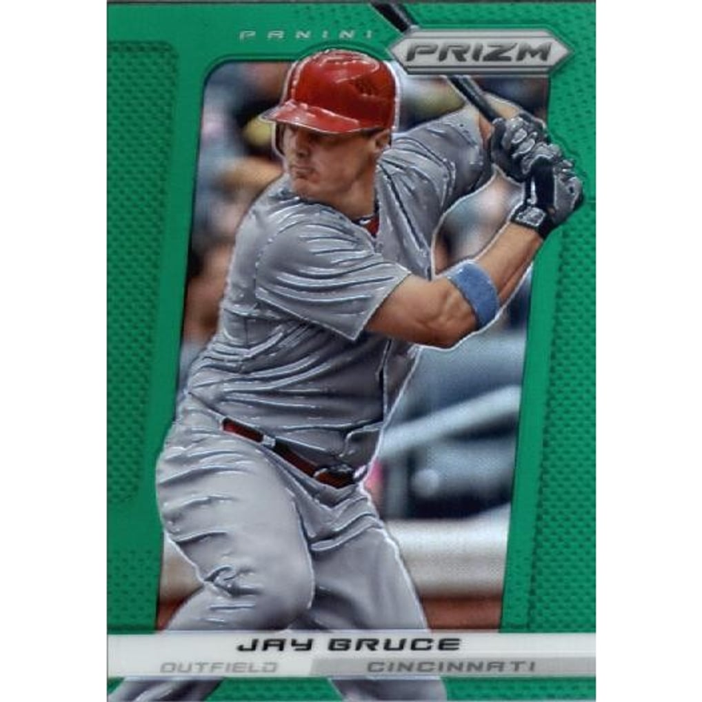 2013 Panini Prizm Prizms Green #57 Jay Bruce