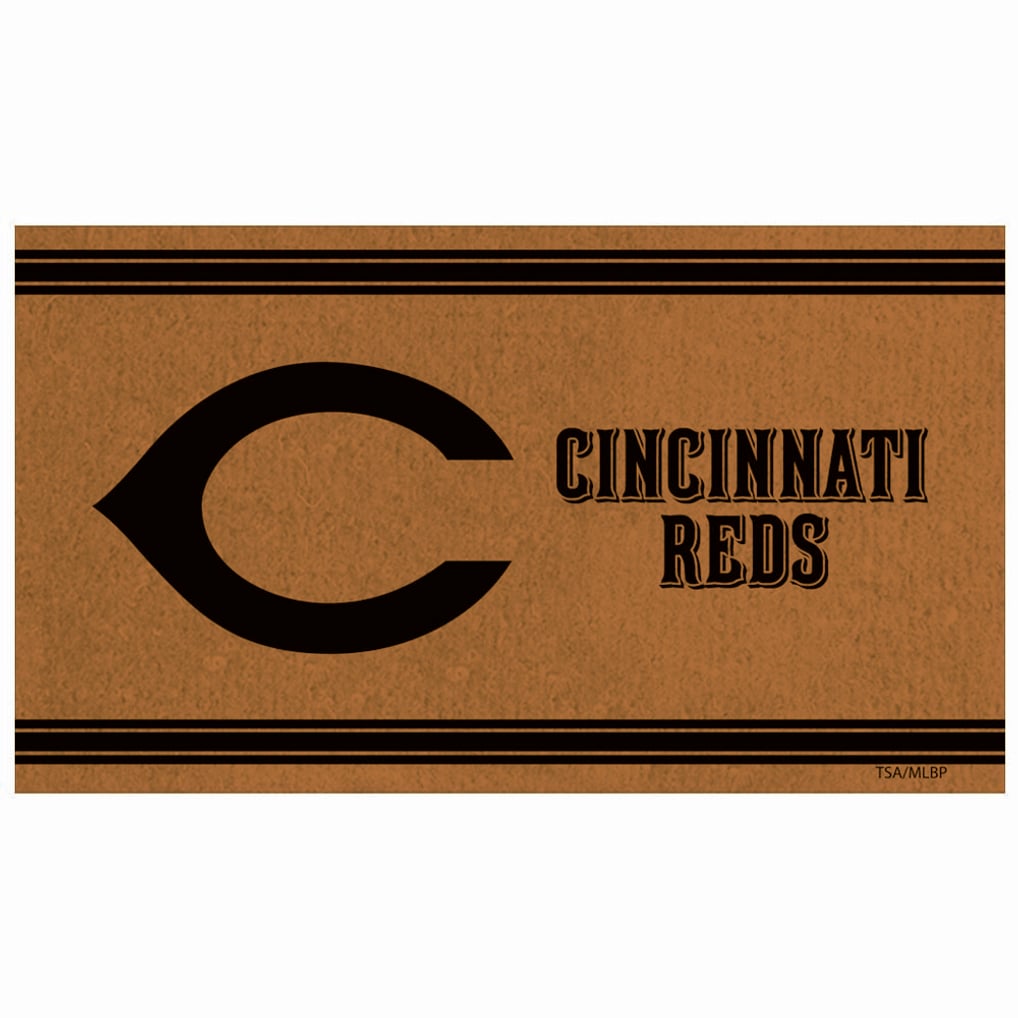 Cincinnati Reds 16" x 28" Logo Turf Mat