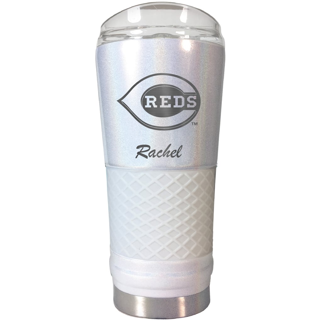 Cincinnati Reds 24oz. Personalized Opal Draft Tumbler