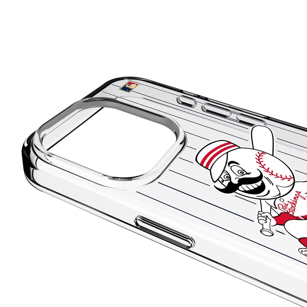 Cincinnati Reds Cooperstown iPhone Clear Case