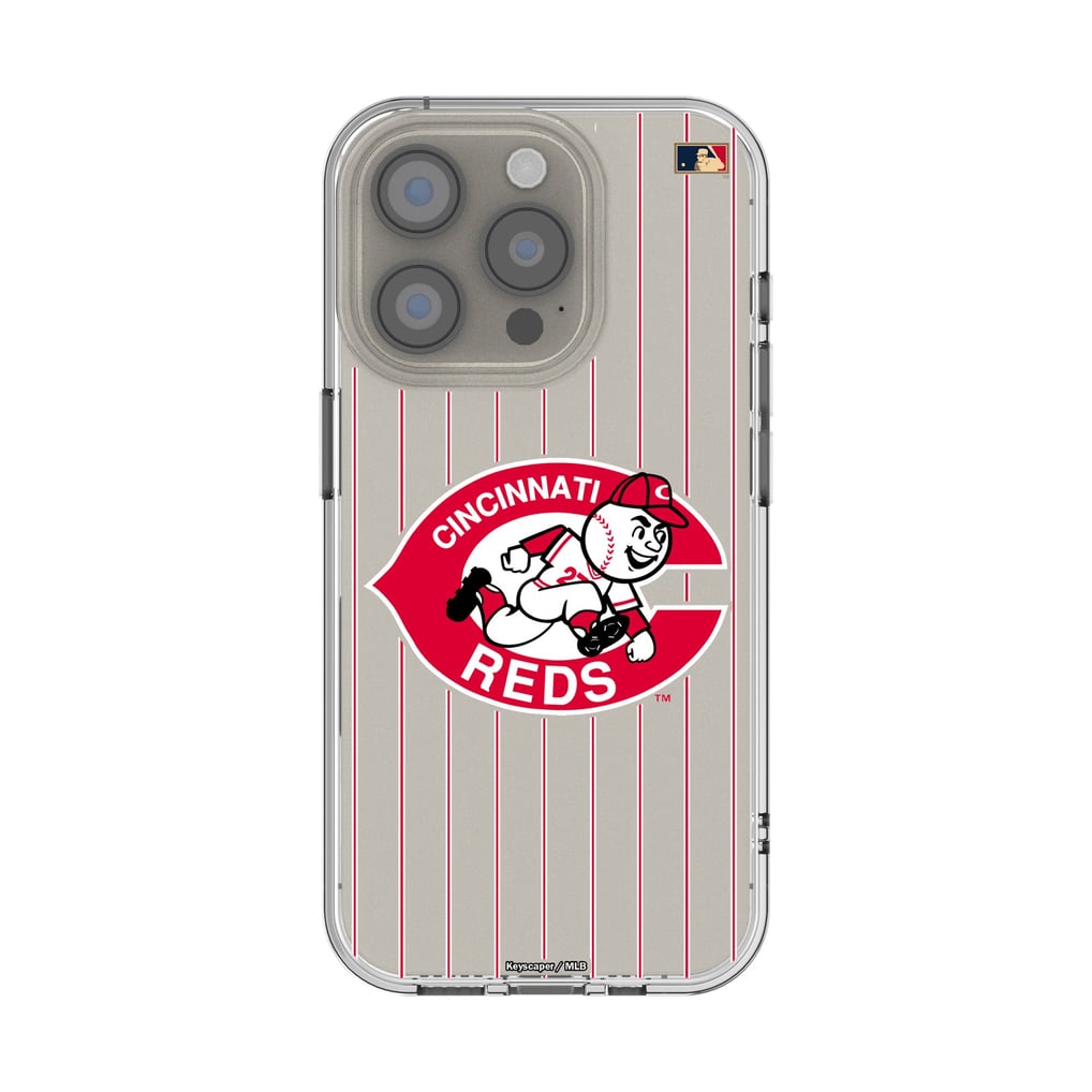 Cincinnati Reds Cooperstown Pinstripe iPhone Clear Case