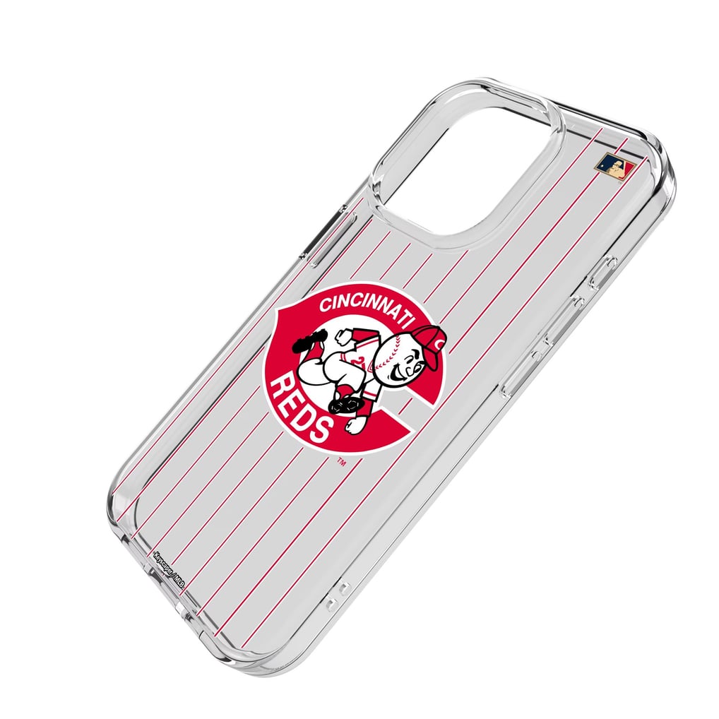 Cincinnati Reds Cooperstown Pinstripe iPhone Clear Case