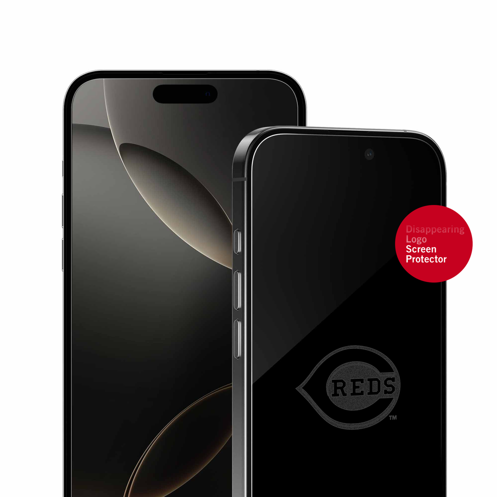 Cincinnati Reds Disappearing Logo iPhone Screen Protector