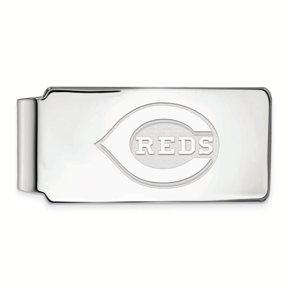 Cincinnati Reds Sterling Silver Money Clip