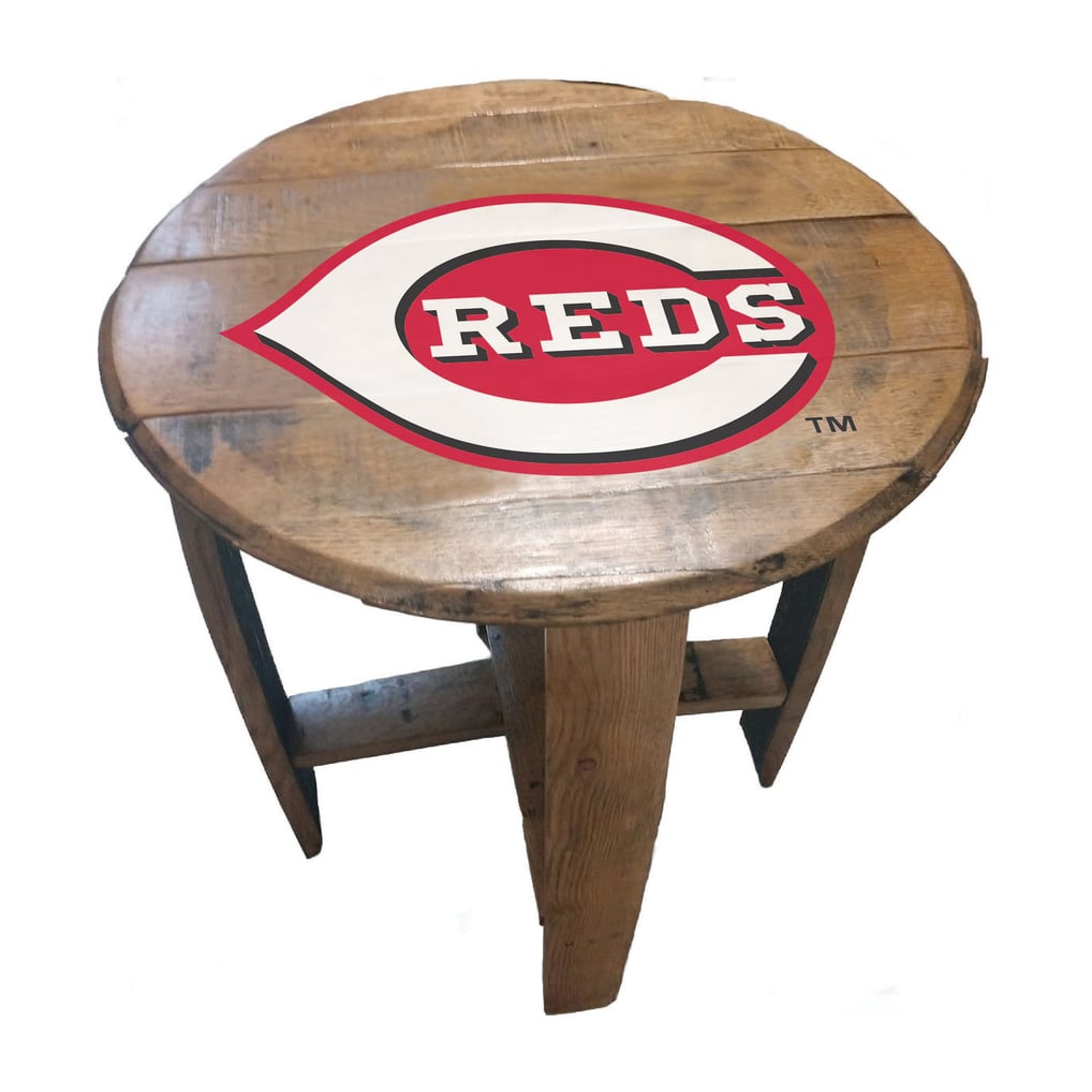 Cincinnati Reds Imperial Oak Barrel Table