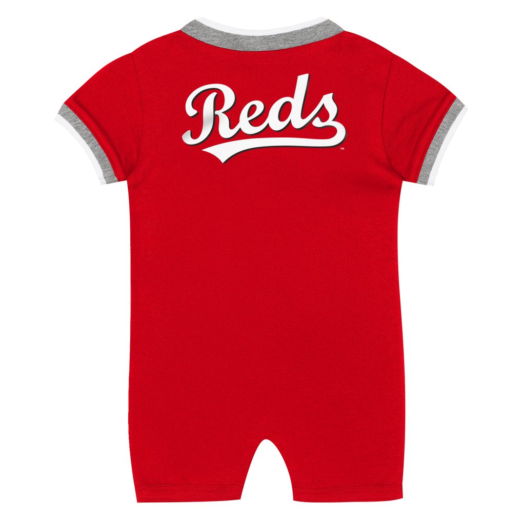 Cincinnati Reds Outerstuff Infant Pinch Coverall - Red