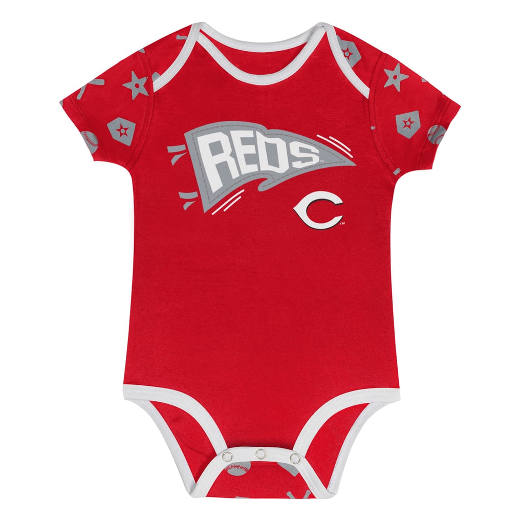  Cincinnati Reds Infant On Deck 2-Piece Diaper Cover Set - Red