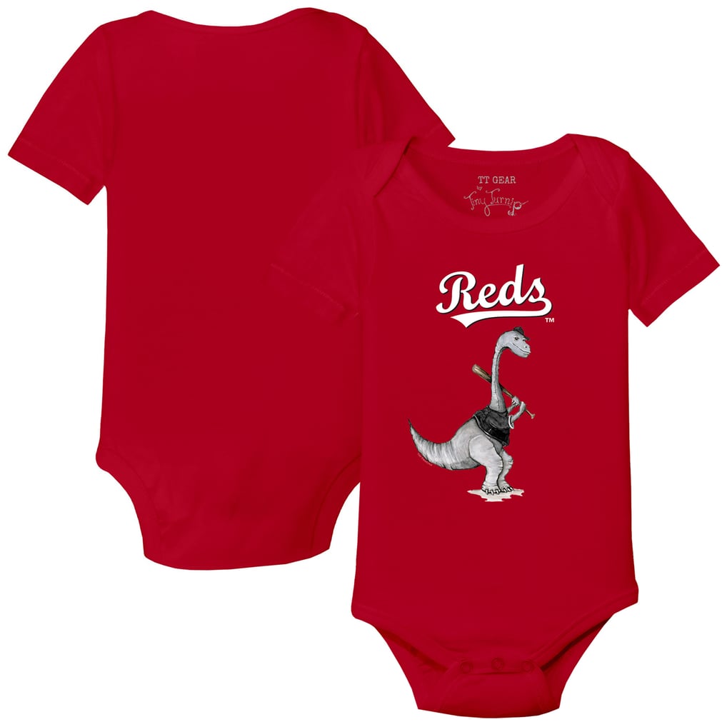 Cincinnati Reds Tiny Turnip Infant Bronto Bodysuit - Red