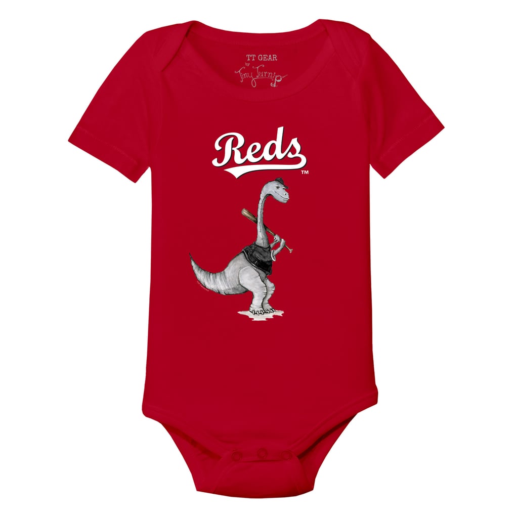 Cincinnati Reds Tiny Turnip Infant Bronto Bodysuit - Red