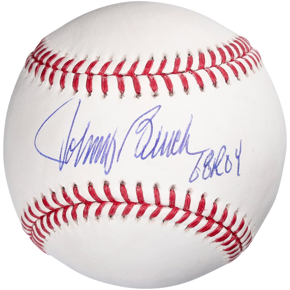 Johnny Bench Cincinnati Reds Fanatics Authentic Autographed Baseball with "68 ROY" Inscription