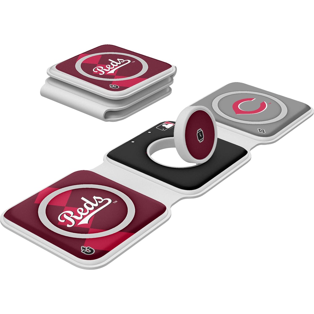 Cincinnati Reds Keyscaper 3-in-1 Foldable Charger