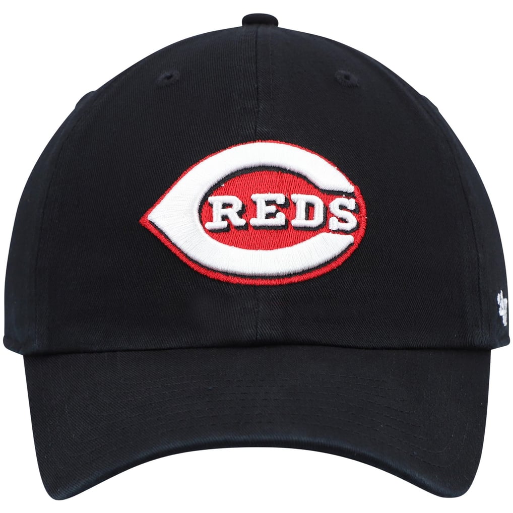 Cincinnati Reds '47 Clean Up Adjustable Hat - Black