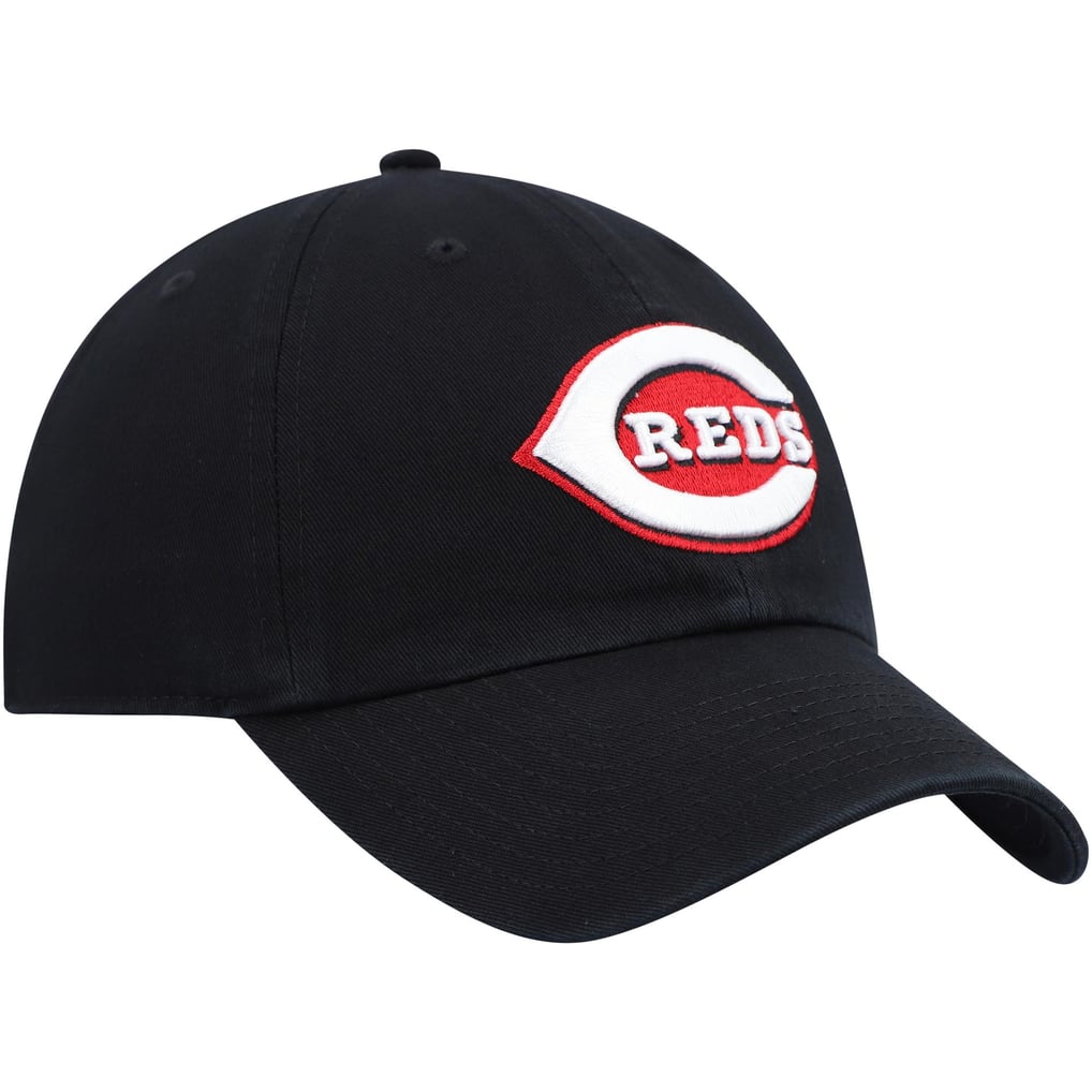 Cincinnati Reds '47 Clean Up Adjustable Hat - Black