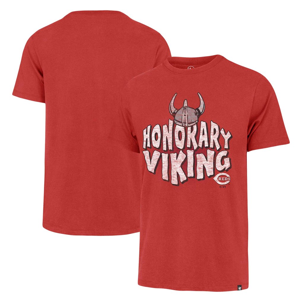  Cincinnati Reds '47 HR Celebration T-Shirt - Red