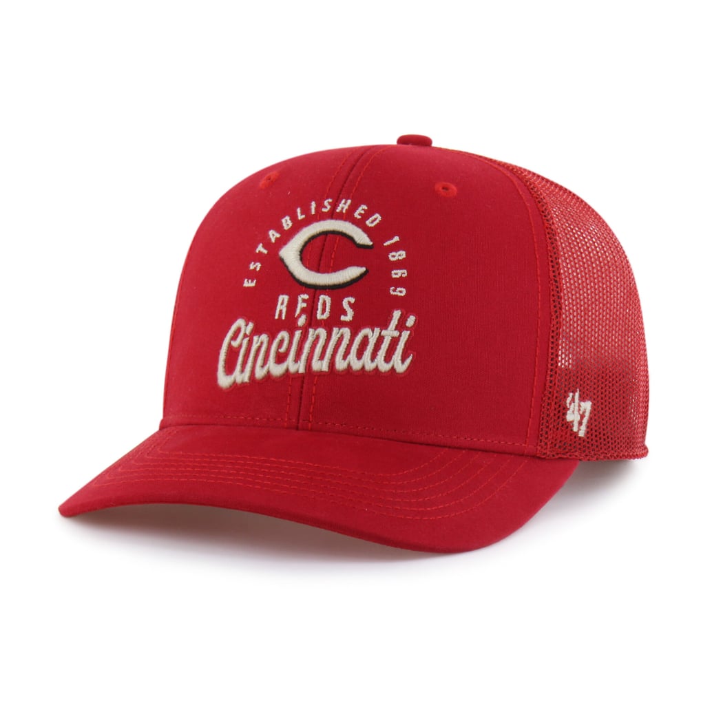 Cincinnati Reds '47 Pitstop Trucker Adjustable Hat - Red