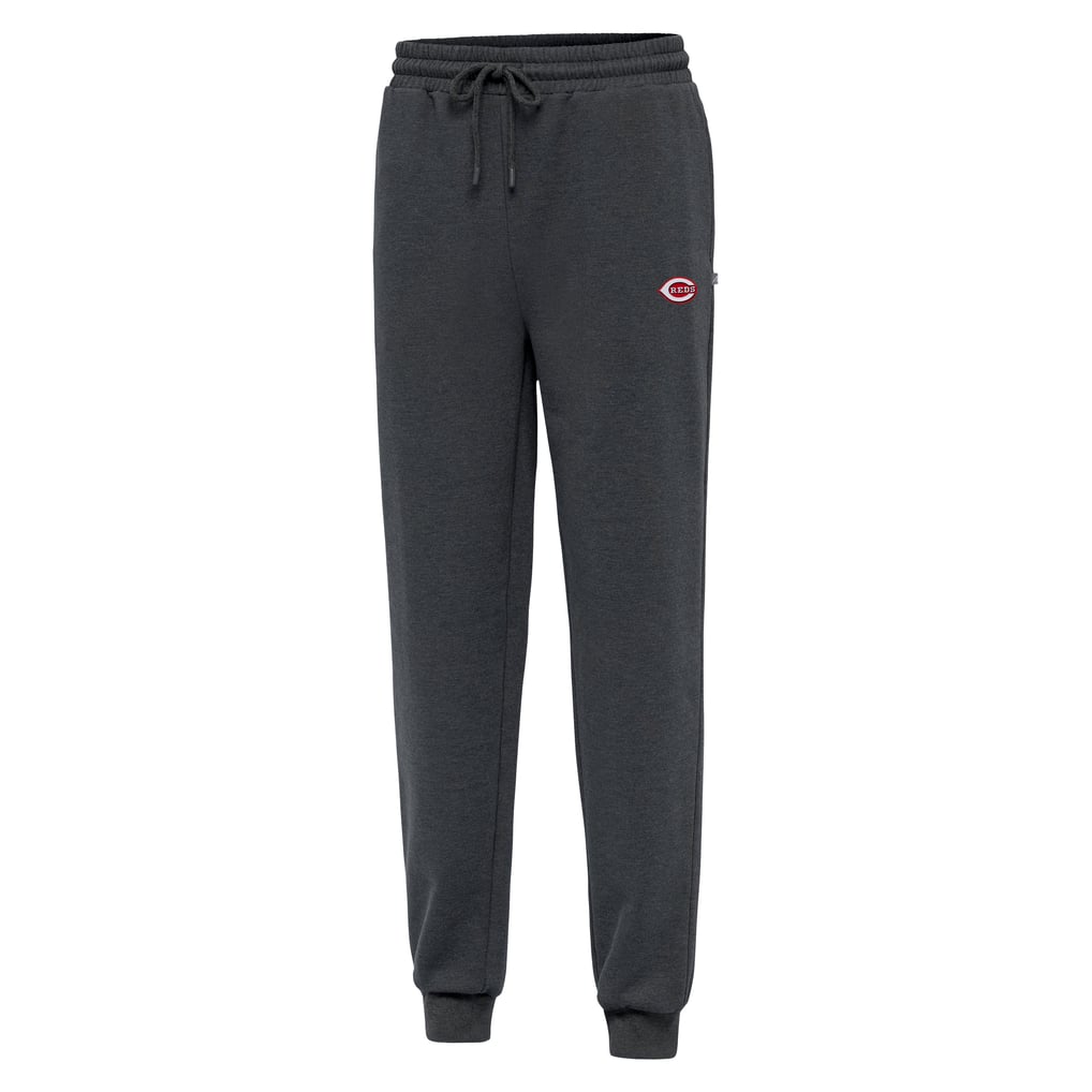 Cincinnati Reds Antigua Idol Jogger Pants - Heather Charcoal