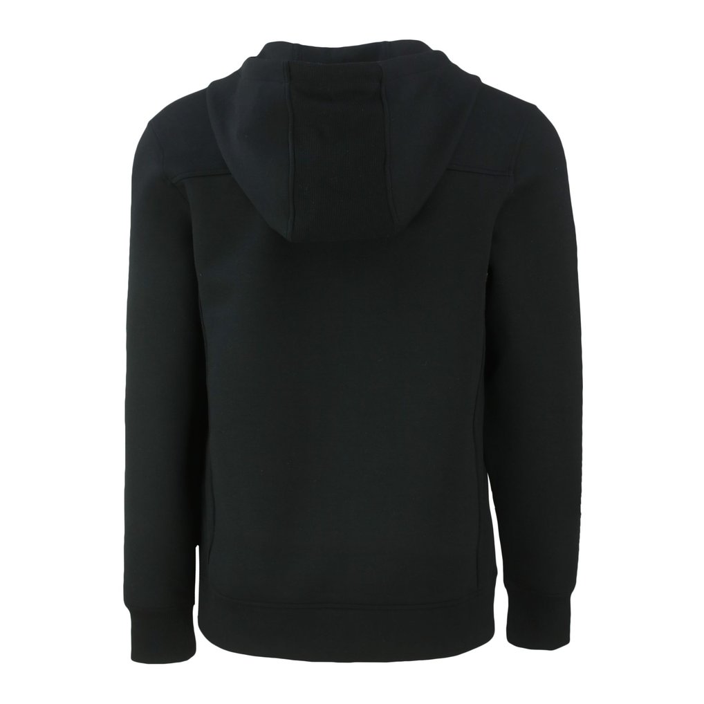 Cincinnati Reds Cutter & Buck Roam Eco Recycled Half-Zip Pullover Hoodie - Black